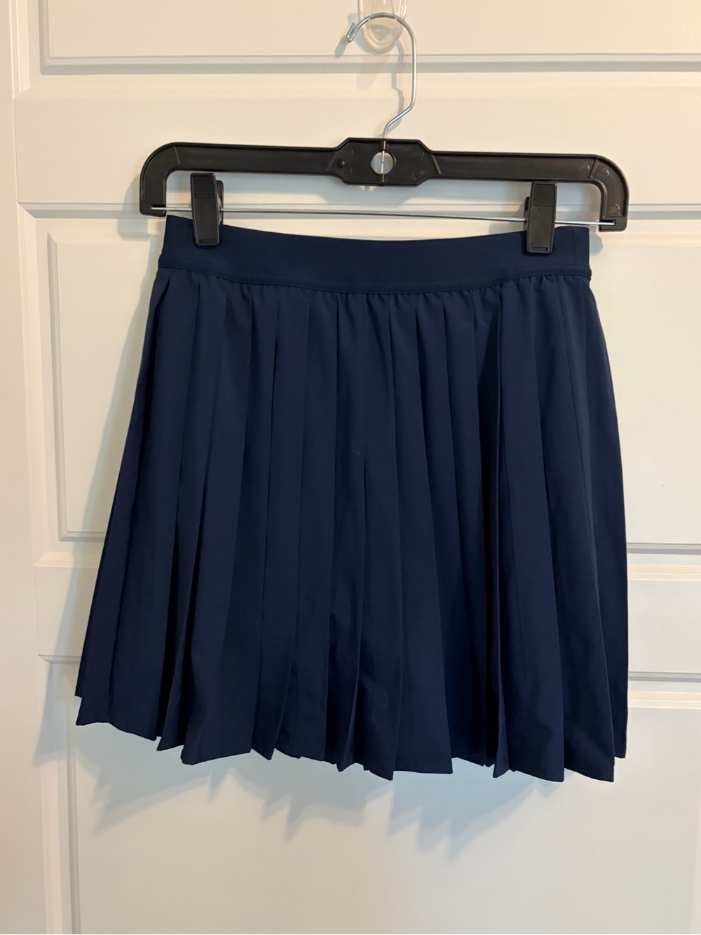 lululemon athletica Navy Pleated Skater Skort